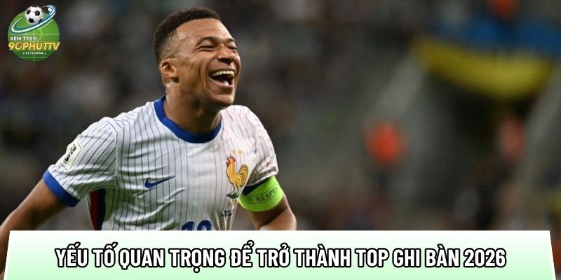 Top ghi bàn World Cup 2026: 6 cầu thủ đạt tốc độ ghi bàn ấn tượng 3 mot so yeu to quan trong de tro thanh top ghi ban world cup 2026